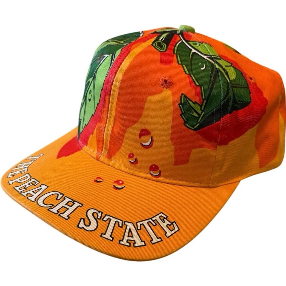 Vintage 90s The Peach State Georgia Olympics Games Atlanta 1996 SnapBack Hat